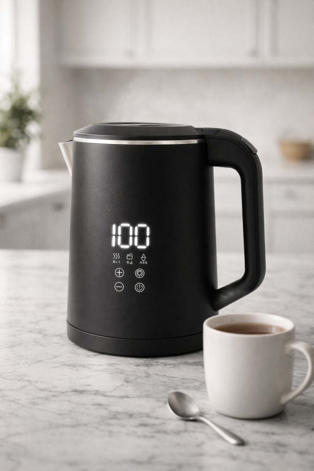 Digital elkedel med temperaturkontrol